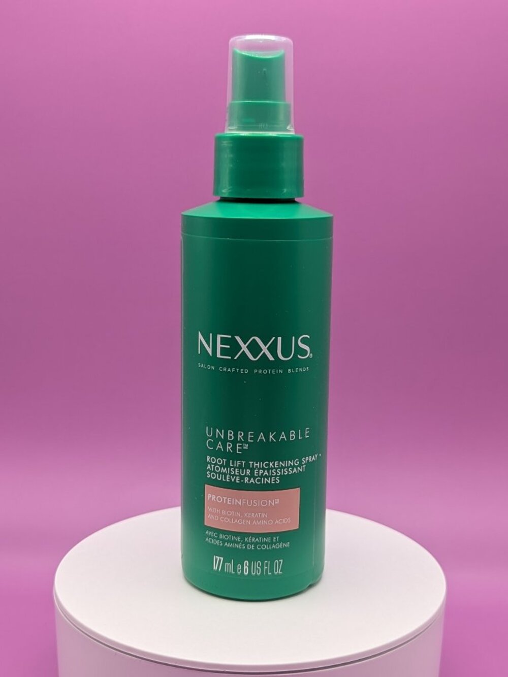 Nexxus Unbreakable Care Root Lift Thickening & Heat Protectant Spray FS 90% Full